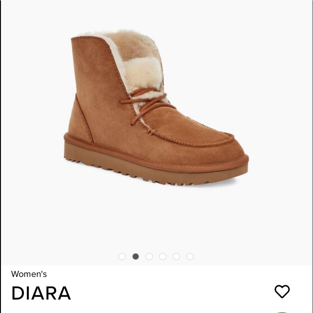 Brand New Ugg Style DIARA ankle boot. Was a gift only tried on. Original box.